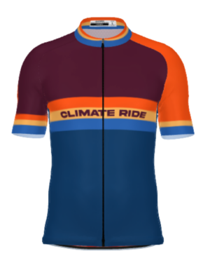 Color block Climate Ride Jersey Front