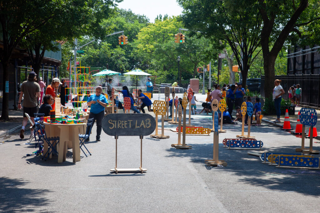 Street Lab nonprofit converted street to play area