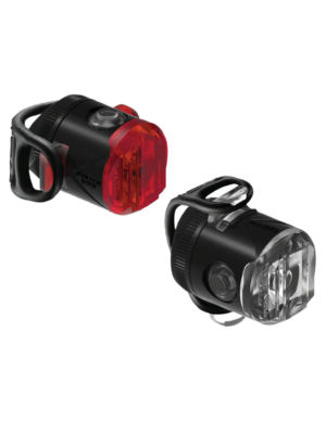 Red and white safety lights